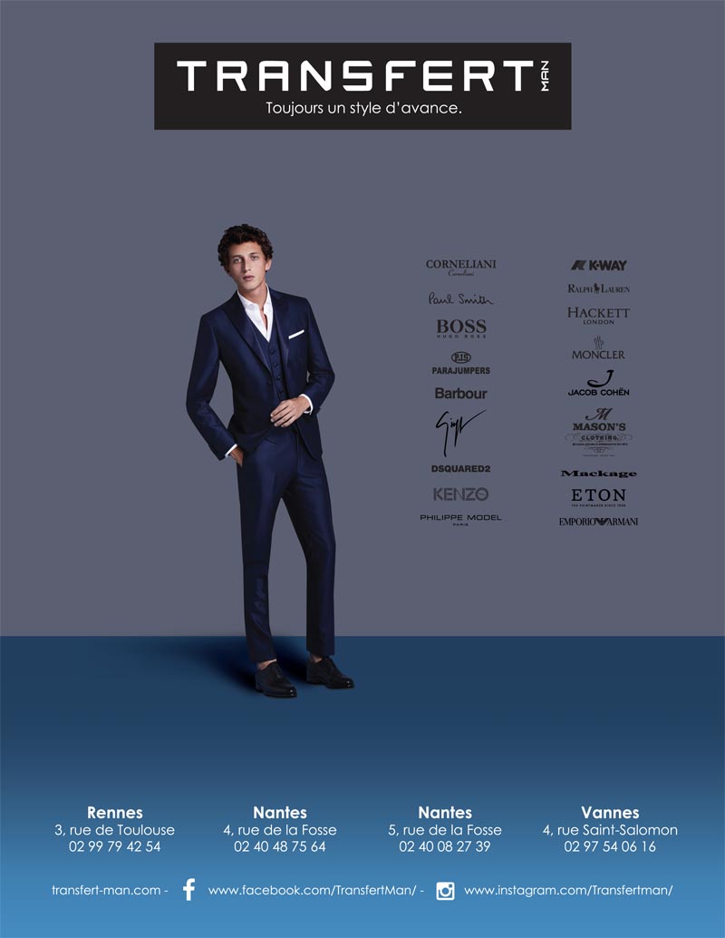 Infographiste freelance, conception publicité pour Transfert Man